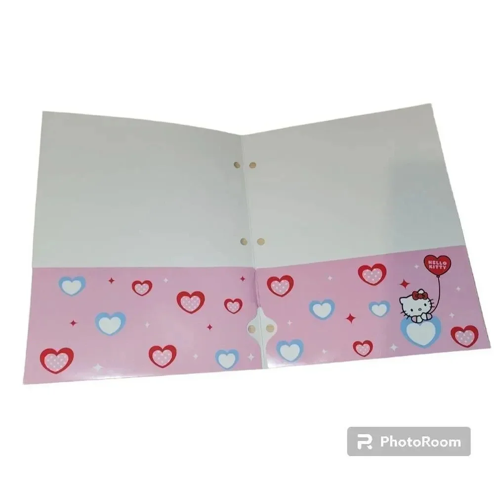 New Sanrio Hello Kitty 3 Ring Pocket Binder Lot‎ Lot Of 3